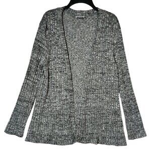 Star Vixen Open Front Lightweight Sweater Cardigan Gray Women's Size Large